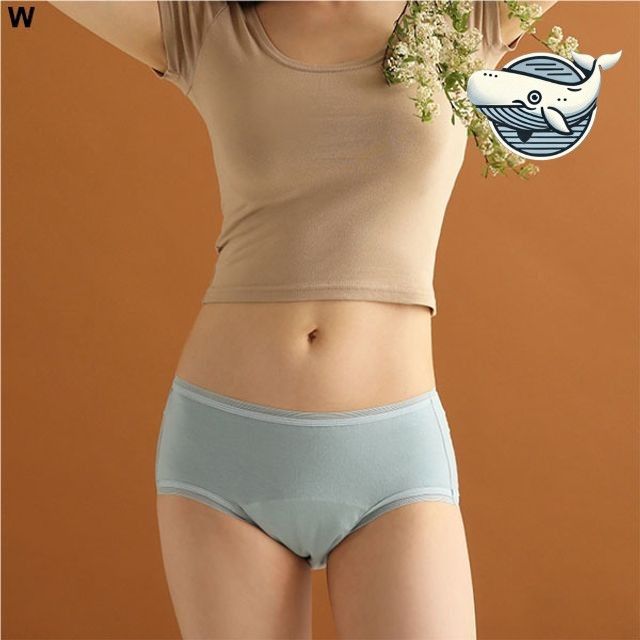편안한 여성 위생팬티 부드러운 프리민트 컬러
