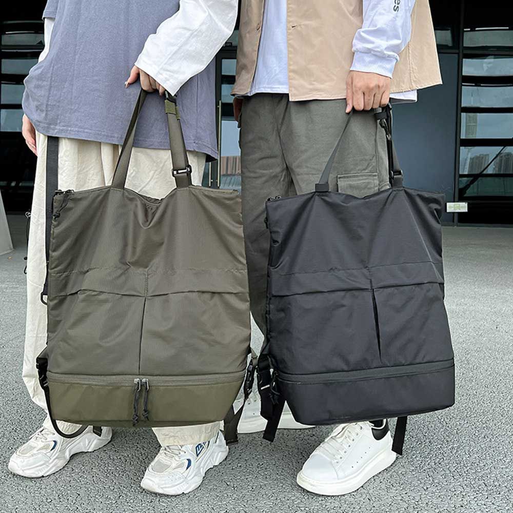 남녀 공용 커플 여행 가방 토트 겸 숄더 크로스 백
