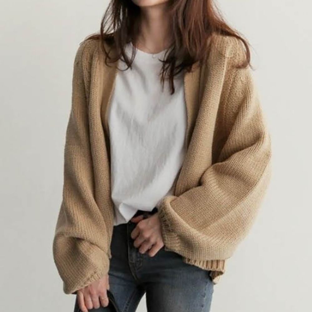 깔끔 캐주얼 모던 여리한 러블리 데일리 숏 가디건