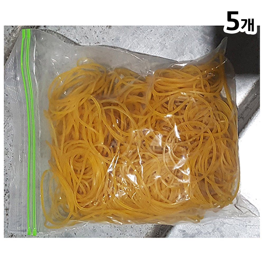 고무줄(200g)X5