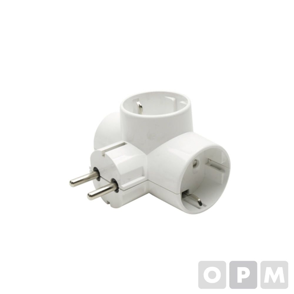 BESTO 접지3구T형멀티탭 15A/250V BE-3T 10EA