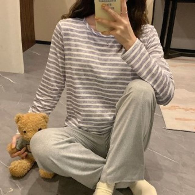 토마토 브라캡 포도 세트 파자마 긴팔 블루베리