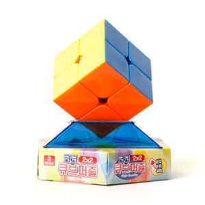 아이티알,NE 코코 큐브 퍼즐 2X2 (고급형) 퍼즐놀이 큐브퍼즐 게임