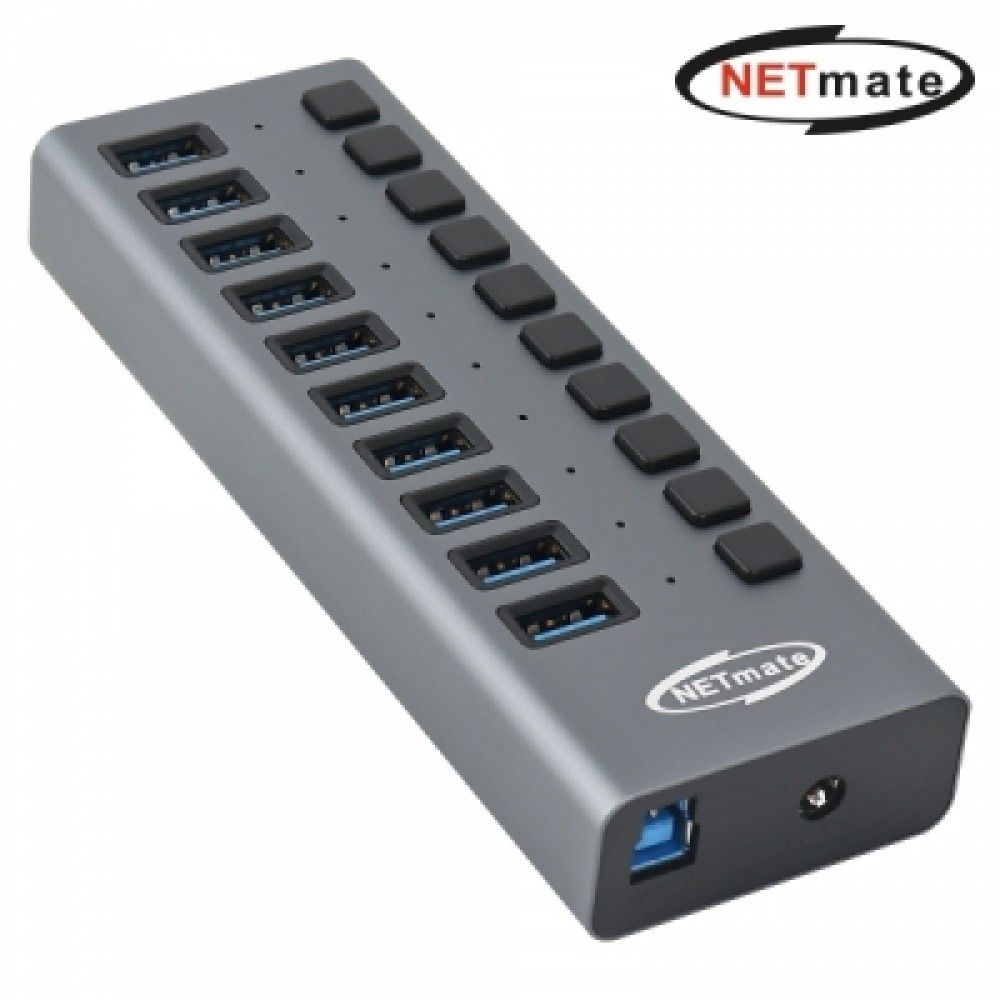 넷메이트 NMJSUH310 USB3.0 10포트 허브