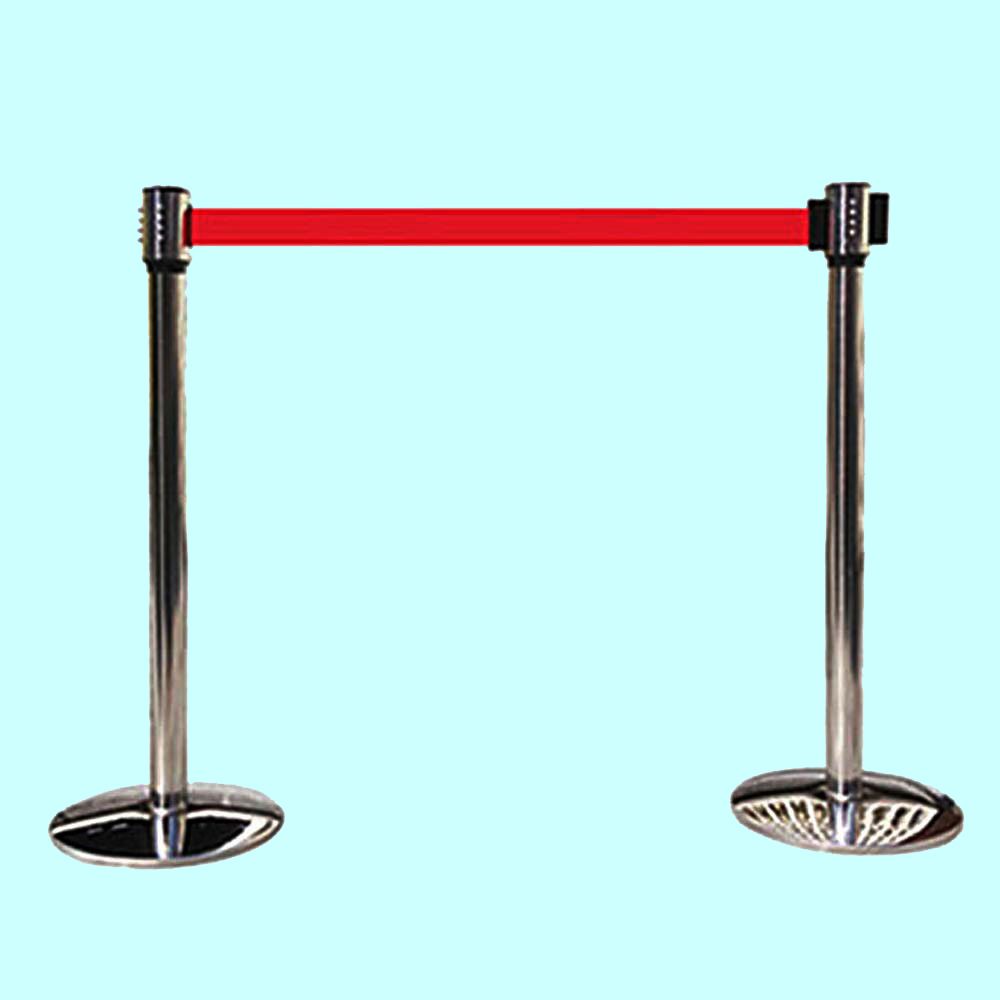 녹색 통제선 가이드라인 자동차단봉 1단 5cm 4M
