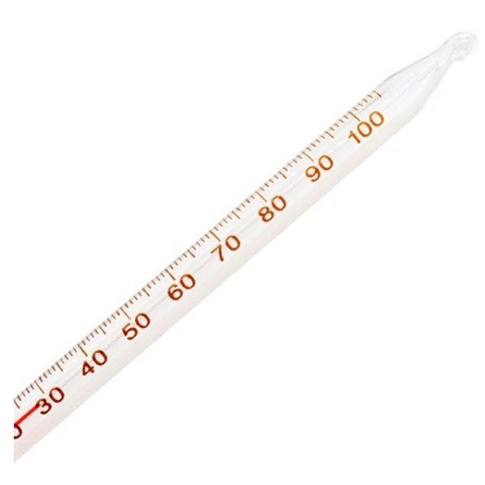 HS 알콜온도계 AL-100 0~105도 유리 150mm 10개묶음