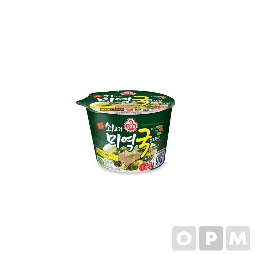 오뚜기 쇠고역국 라면(110gx12입)