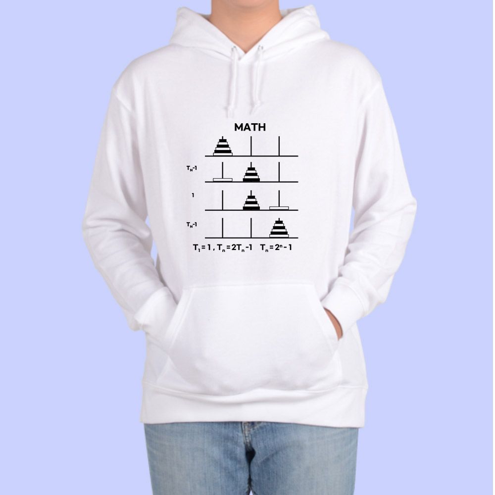 후드티 프린팅티셔츠 MATH 수학동아리 W