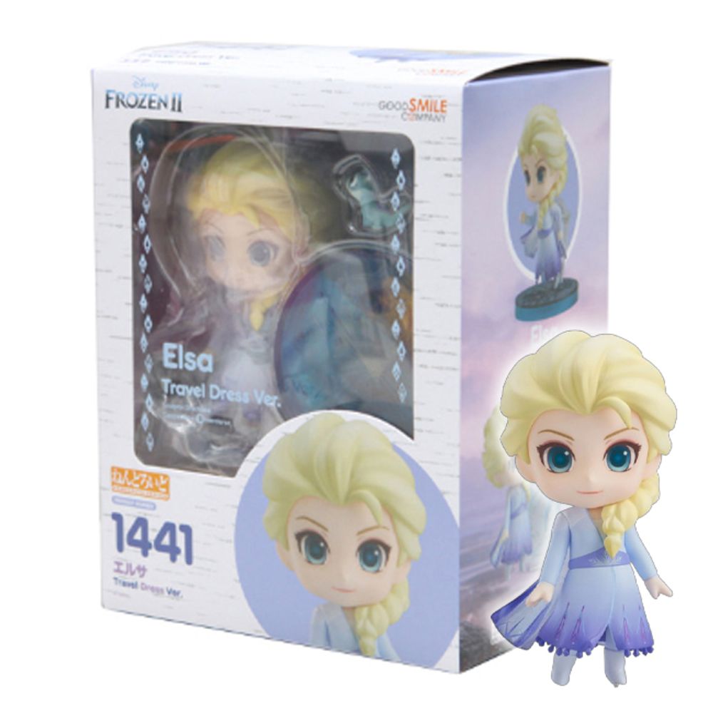 겨울왕국2 엘사 피규어 1P 블루 드레스 미니 모형