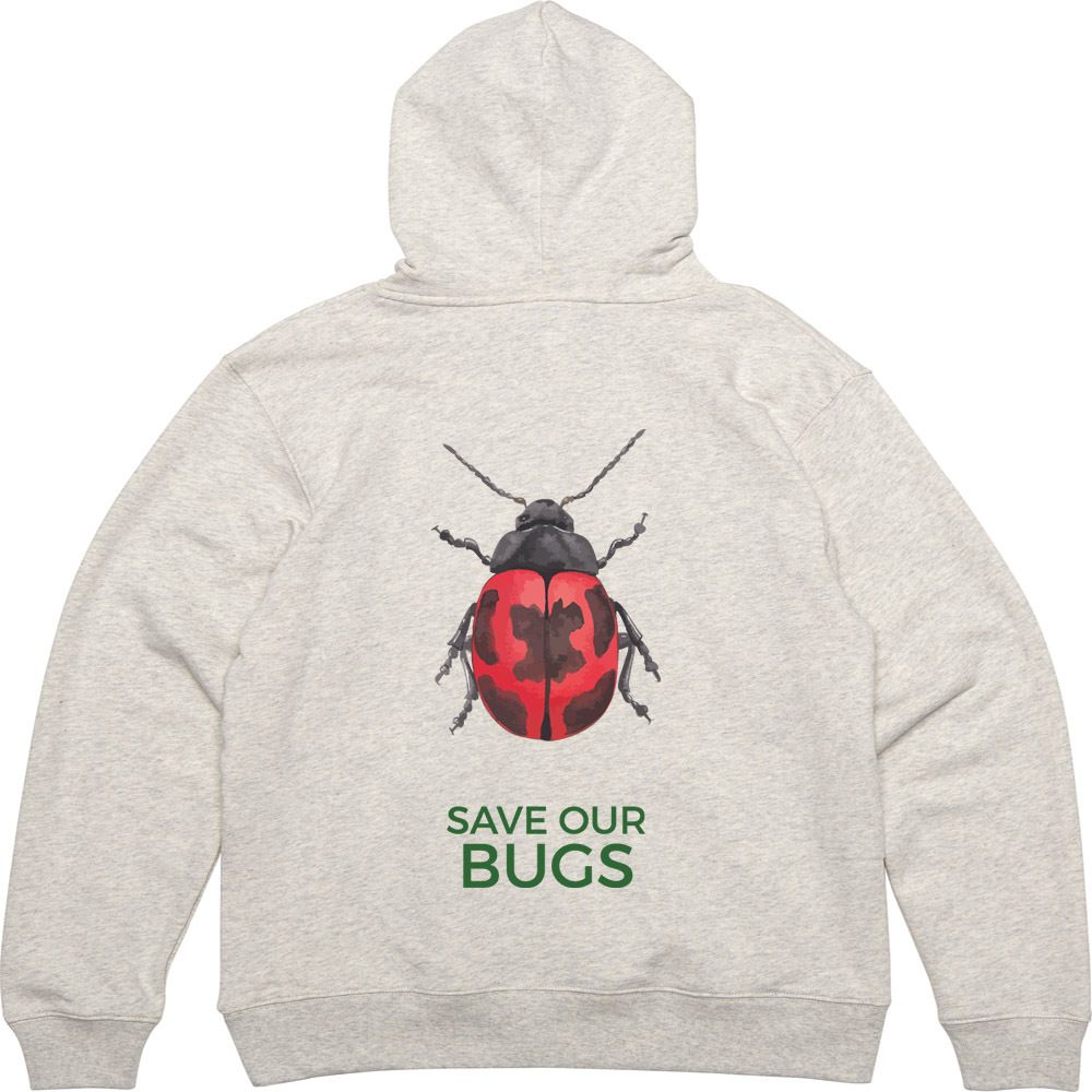 후드집업 뒷면 프린트티셔츠 SAVE OUR BUGS