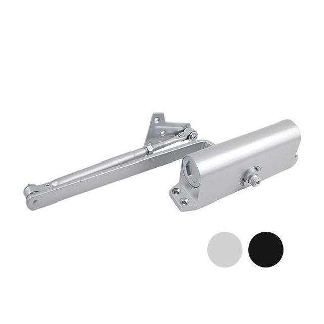 도어클로져 A-062 40~65kg (실버 평자) 현관문 방화문