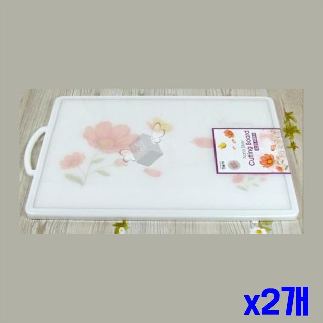 x2개 없는 대 위생도마 항균도마 사각도마 미끄럼 양