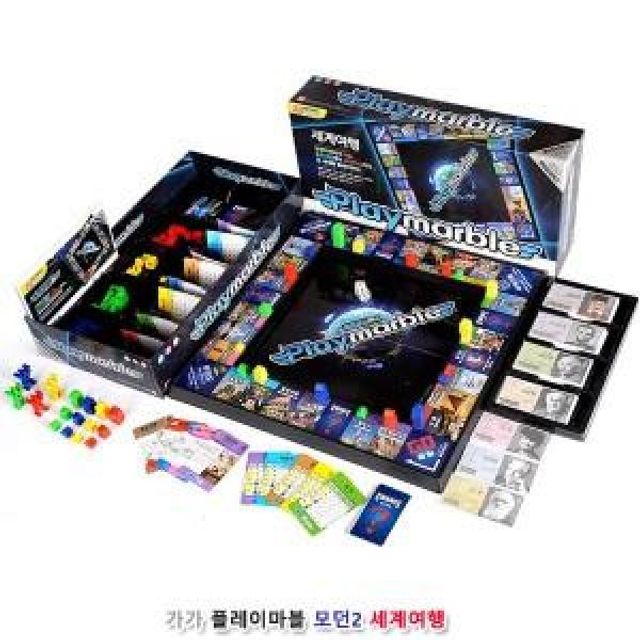 플레이마블 세계여행 모던2 가족 보드게임