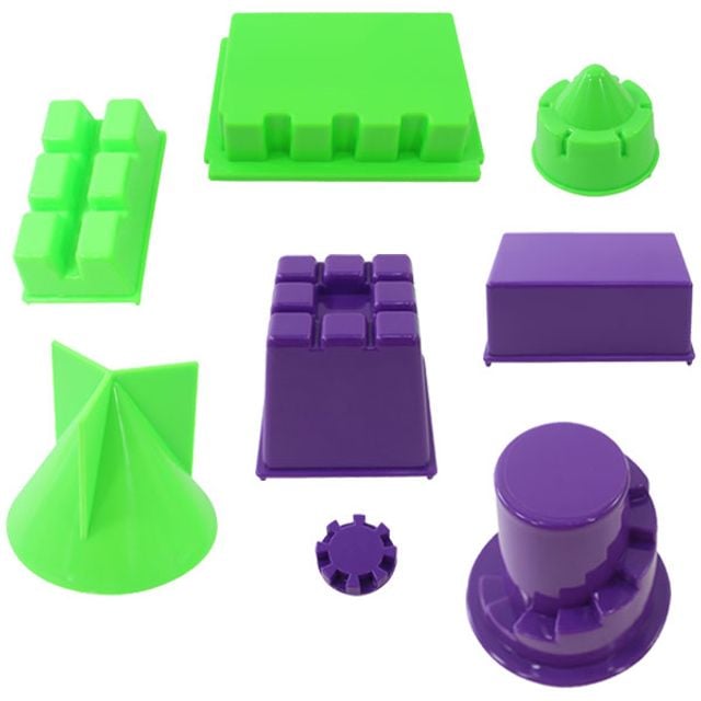 성 모양 모래놀이 몰드 (혼합색상-8종)