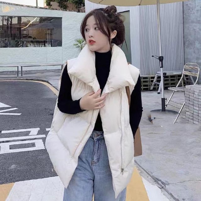 liest 여성 데일리 패딩 조끼