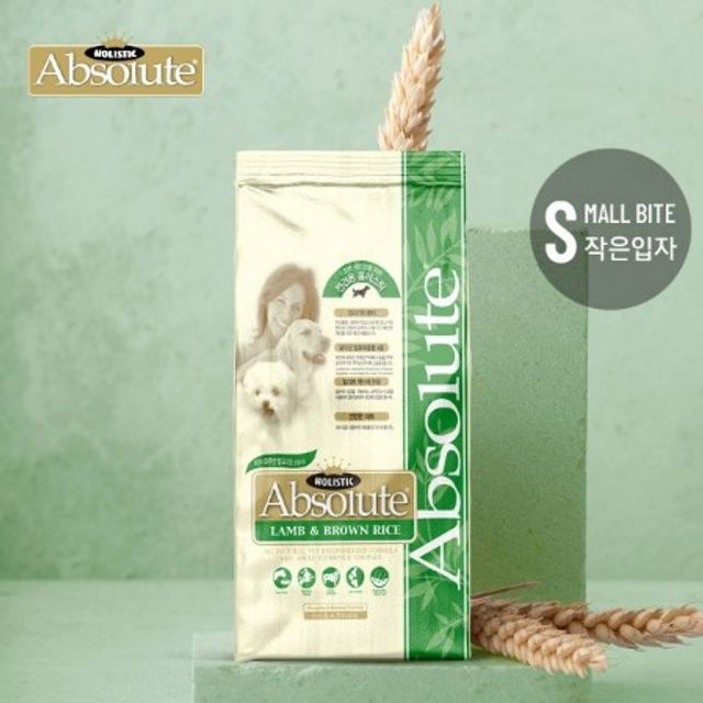 홀리스틱 강아지 사료 램 브라운라이스(작은알)1.2kg