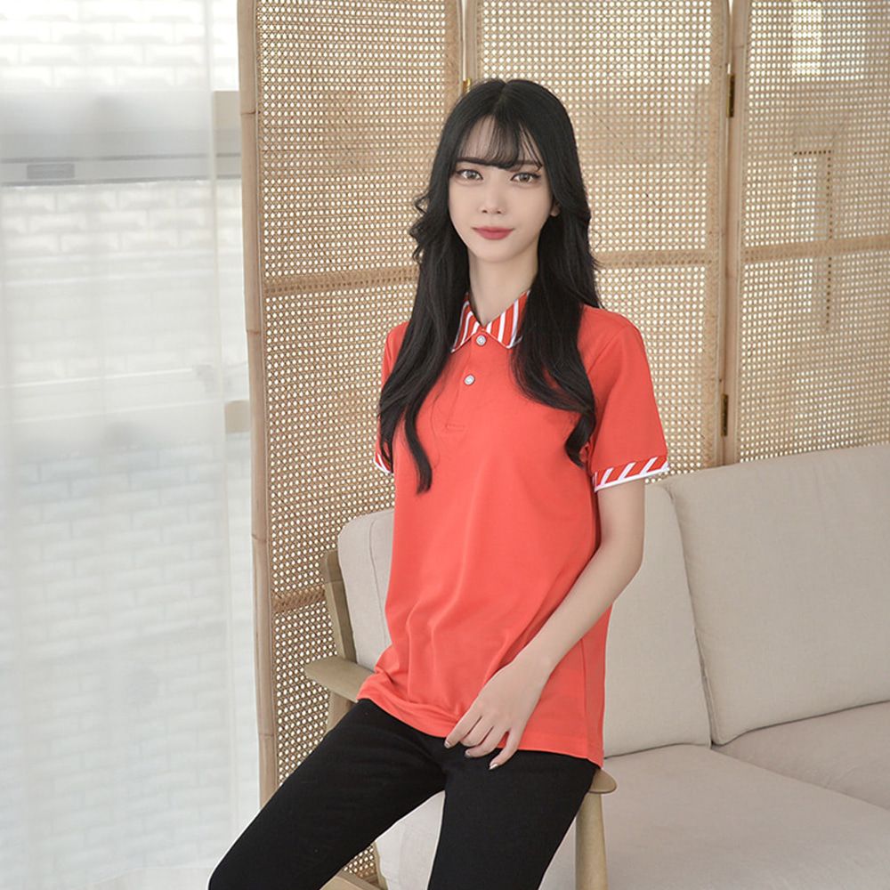 교복몰 쿨에버 유니크 카라 반팔 티셔츠 (여자) 반티