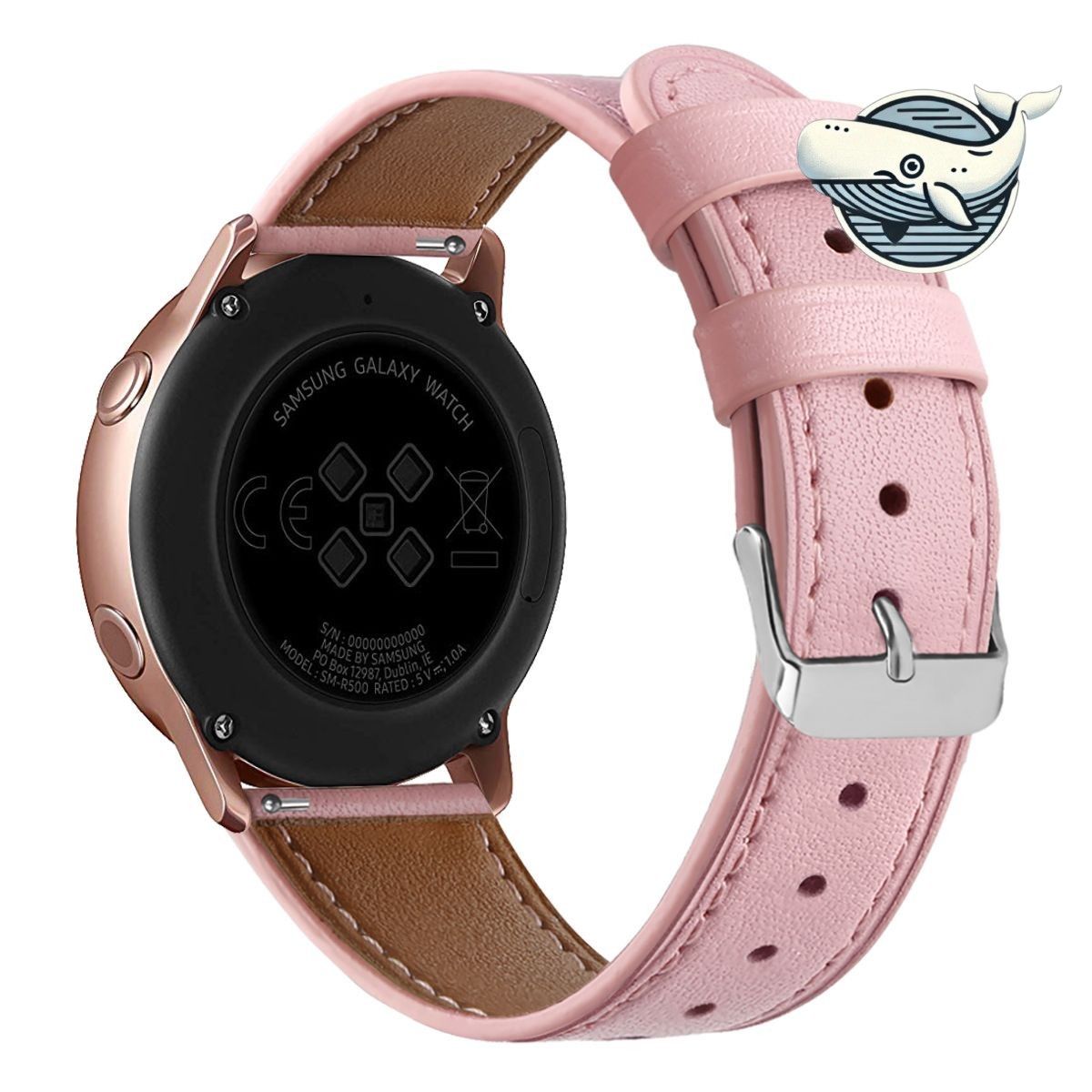 갤럭시워치 호환 가죽 시계줄 밴드 40mm
