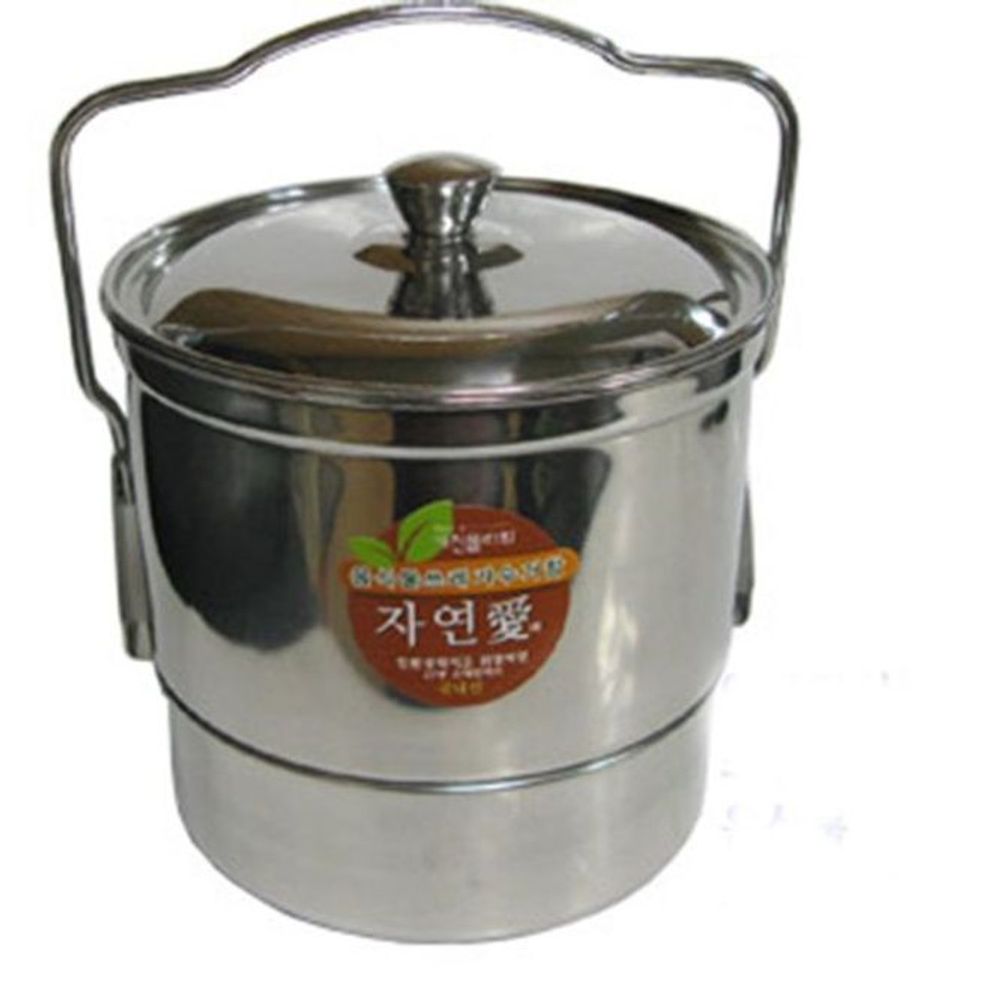 키친플라워 음식물 쓰레기통 4.5L 분리수거함 처리기