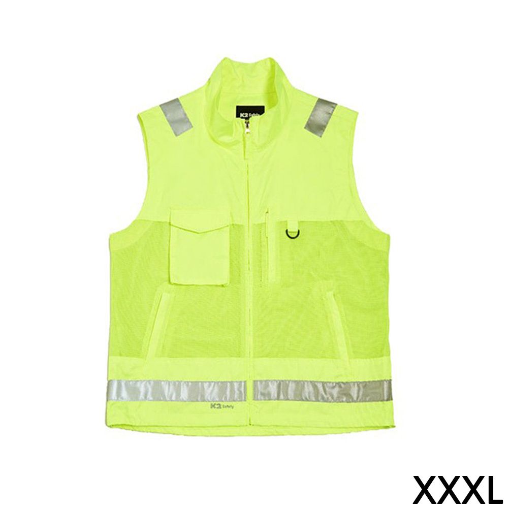 K2 세이프티 메쉬 반사조끼 베스트 작업조끼 115-XXXL