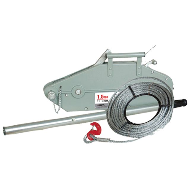 UD-3.0W UDT호이스트수동와이어윈치 1SET UD-3.0W (