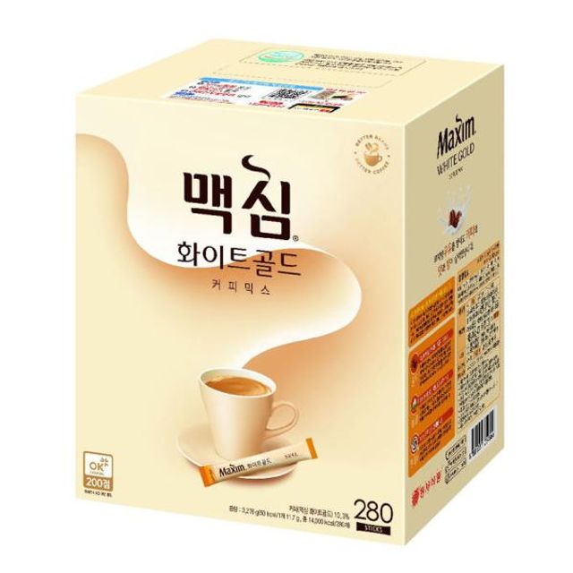 맥심 화이트골드 커피믹스(11.7gx280T/동서식품)