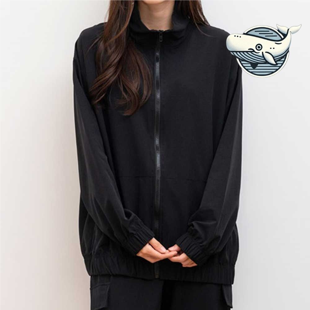 캐주얼 집업 바람막이 상의 트레이닝 데일리웨어