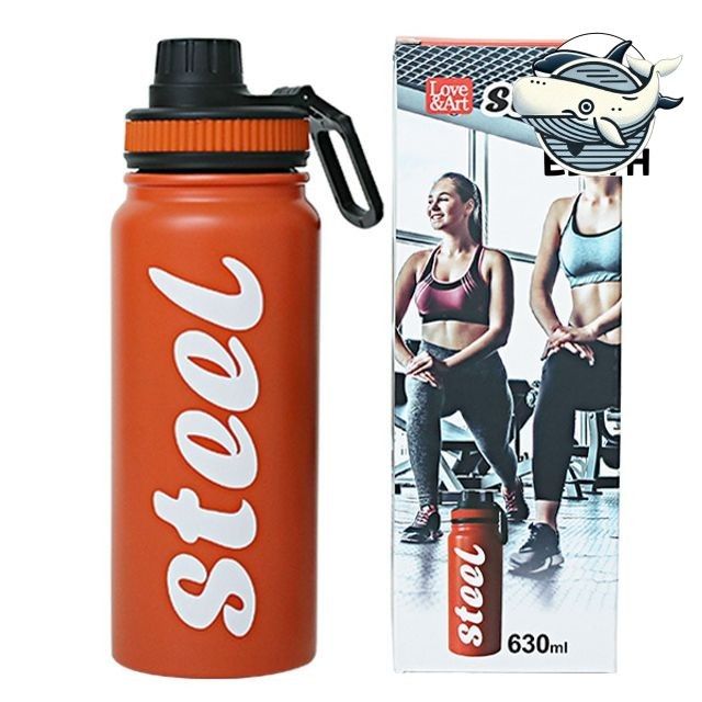 보온보냉 기능의 스테인리스 물병 630ml