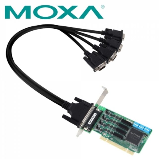 MOXA CP-114UL-I-DB9M PCI 4포트 RS232/422/485 아