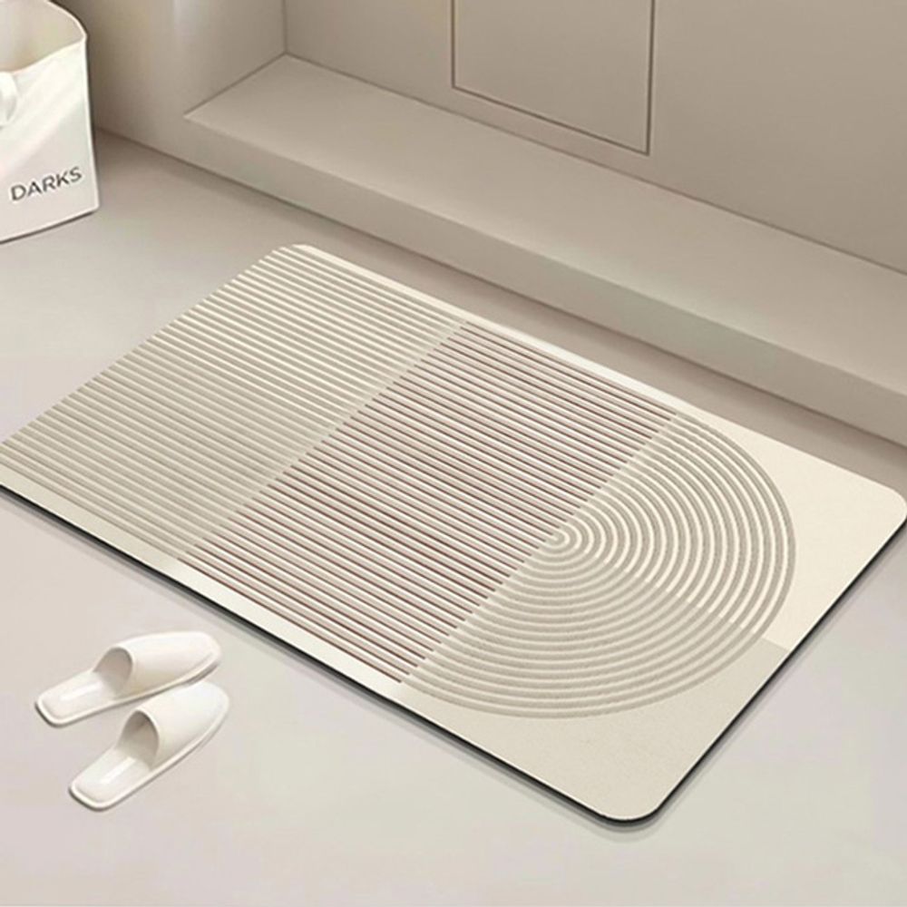 논슬립 빨아쓰는 규조토 발매트 2P 욕실 주방 화장실