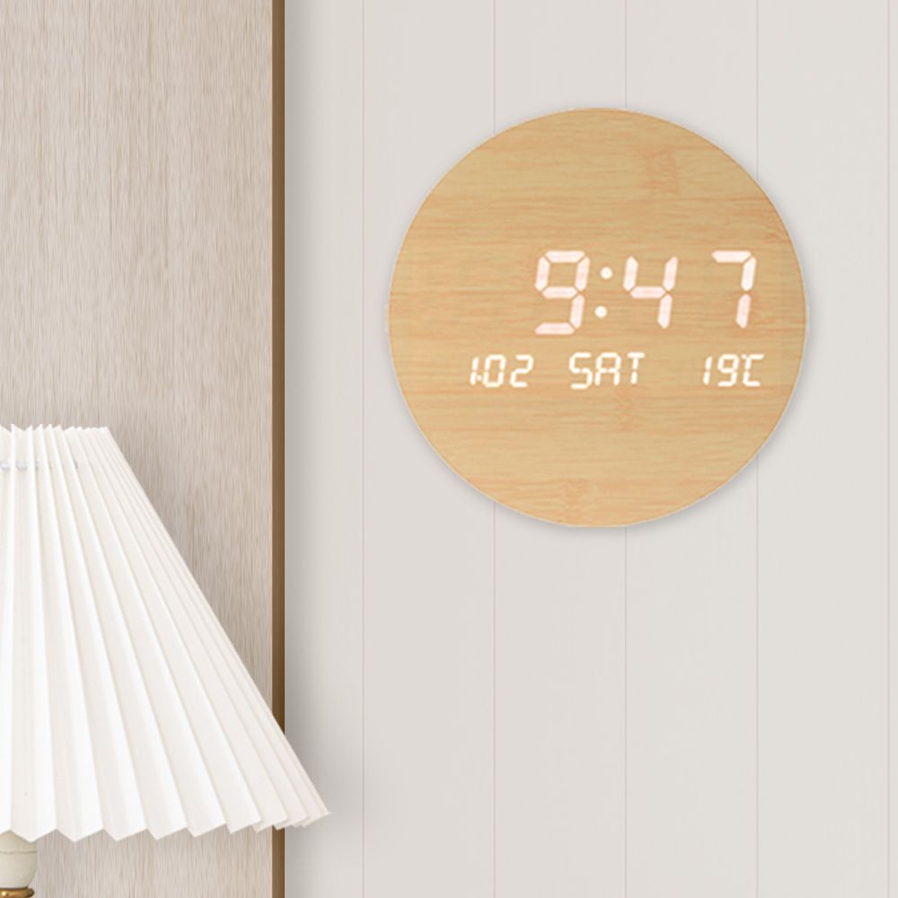스마트 자동센서 LED 벽시계 인테리어