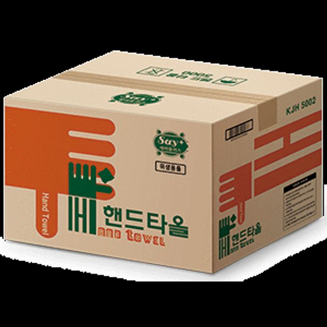 광진산업 핸드타올(B) KJH-5002B/5000매 215mmx213m