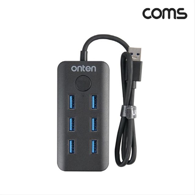 USB 3.0 멀티허브 6포트 Gen1 5Gbps RJ45 이더 FW034