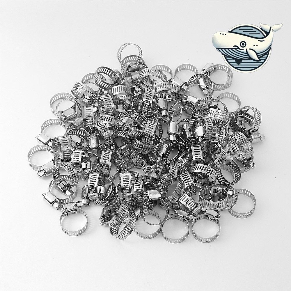 스테인리스 호스 클램프 19mm 100개