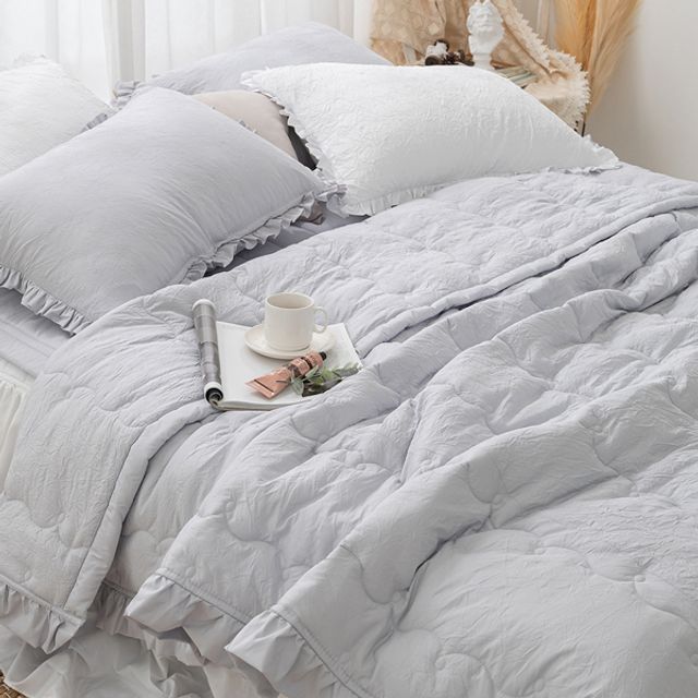 BEDCOVER 사계절 이불 사각사각 프릴 크리즈 이불 Q