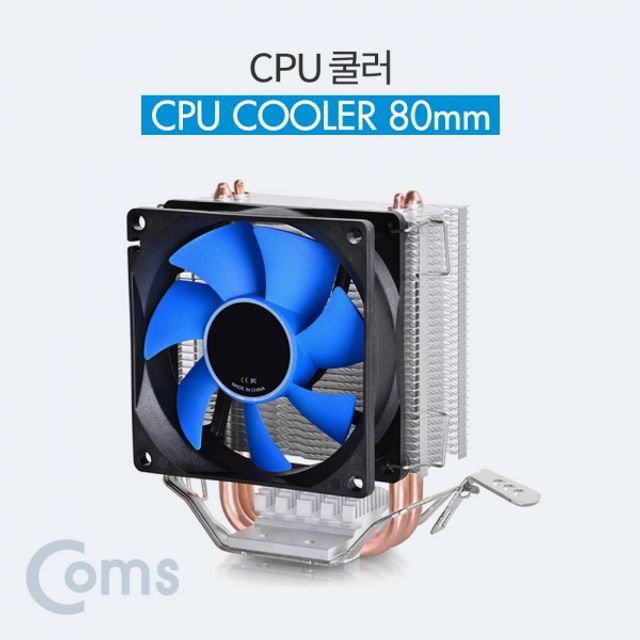 Coms CPU 쿨러 80mm Intel LGA 1155 1156 775호환 AM