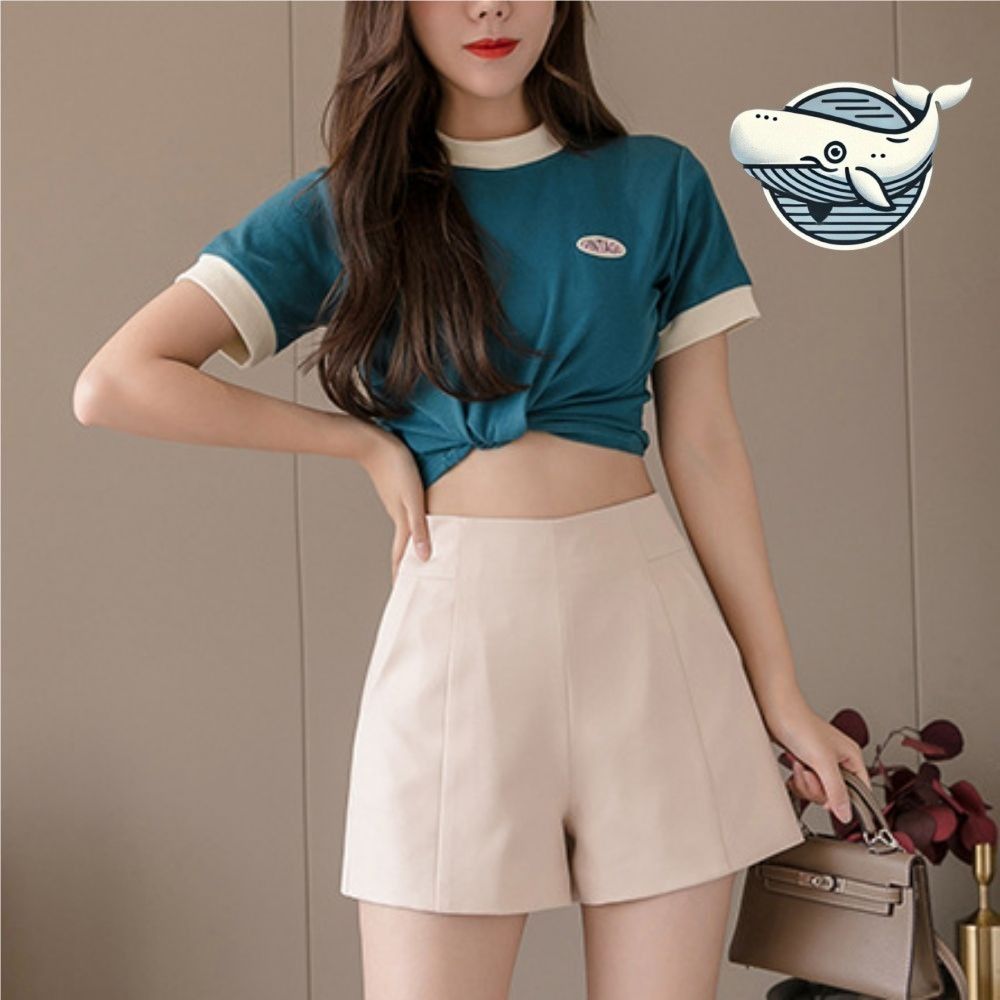 스마트 여성 캐주얼 반바지 스타일리시 여름