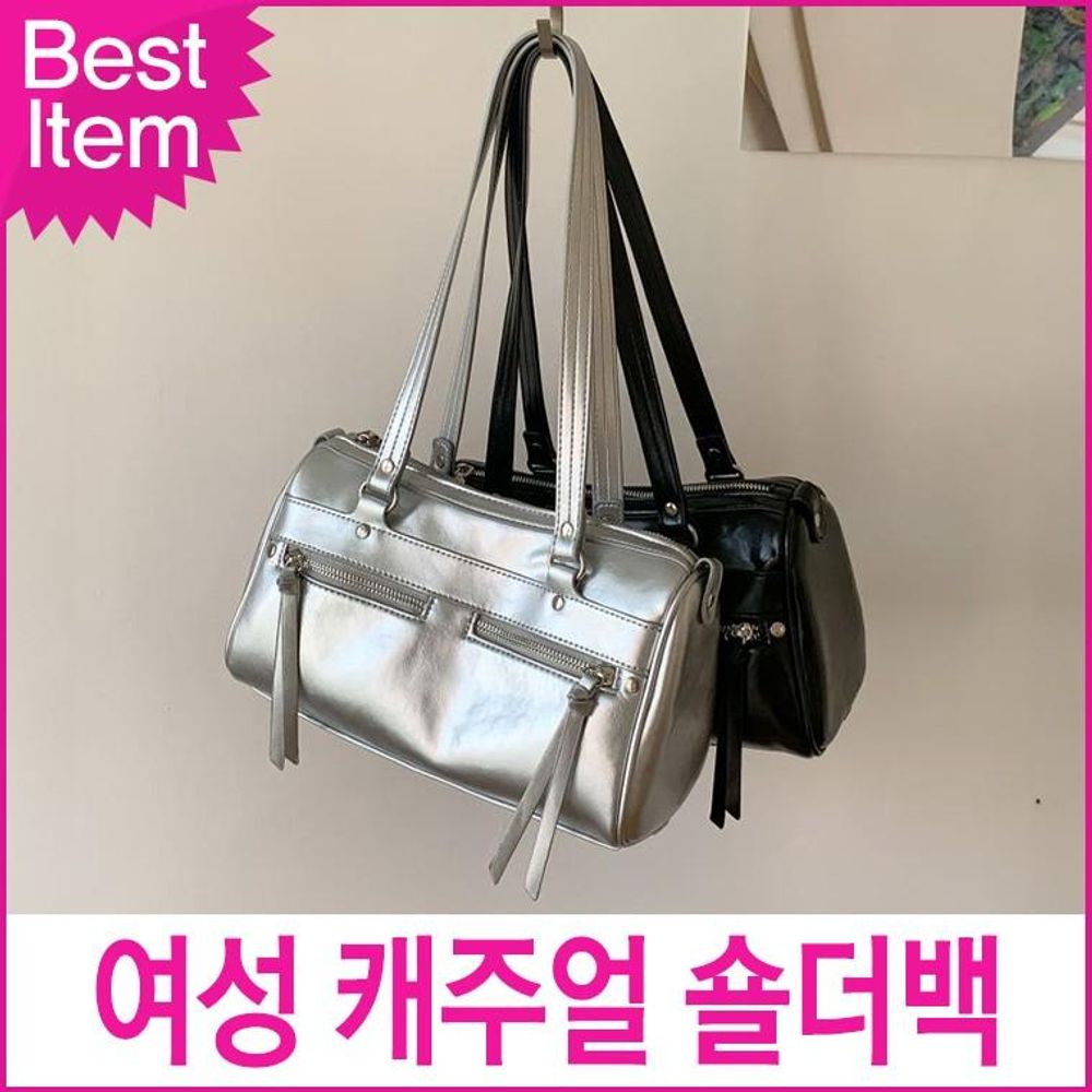 미콘 24187 여성 데일리 캐주얼 크로스백 숄더백 수납