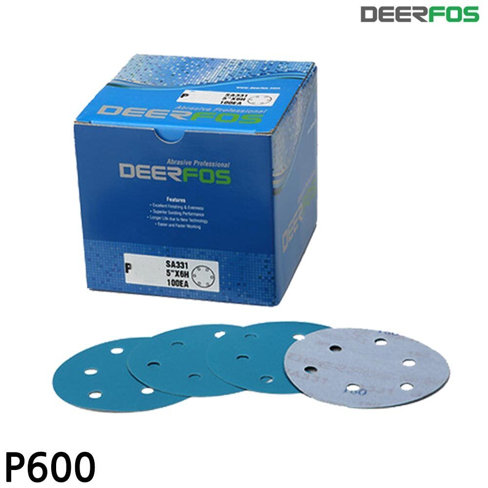 디어포스 SA331 127mm 원형 필름페파 100매 600방