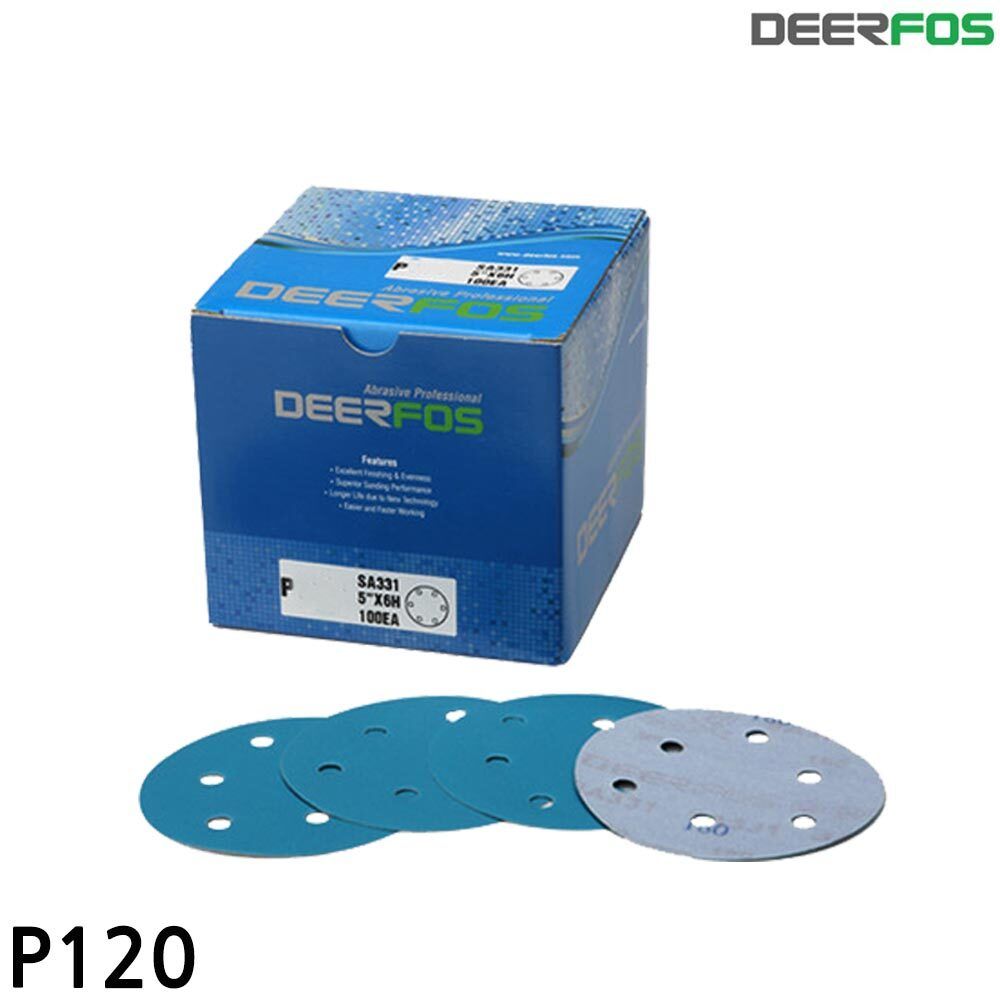 디어포스 SA331 127mm 원형 필름페파 100매 120방