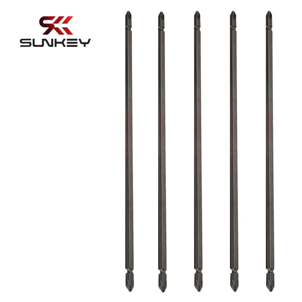 십자 임팩 육각 +PH2 250mm 드라이버비트 5pcs