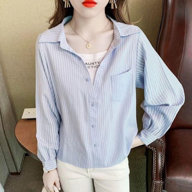 여성 내장 레이어드 기본 루즈핏 데이 단가라 남방형