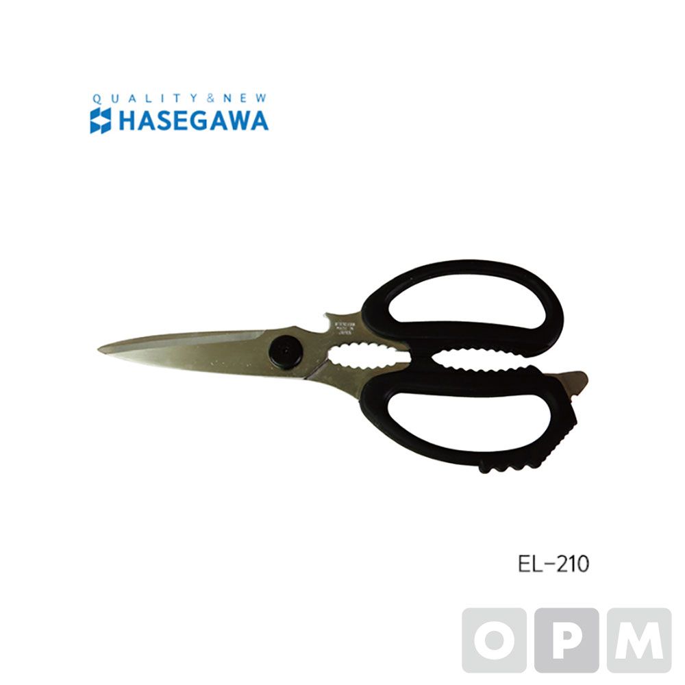 하세가와 생활가위 EL-210 주방용가위 생활용가위