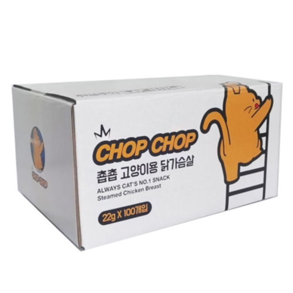 chop chop 고양이용 닭가슴살 (22g X 100개)