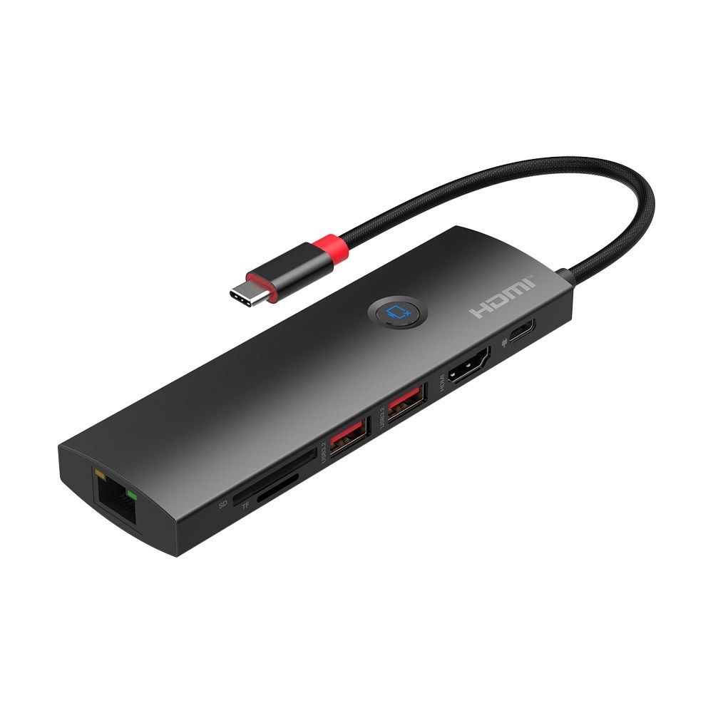 타입C 멀티허브 카드리더기 / USB허브 LAN포트 HDMI