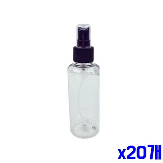 액체휴 화장품 소분 스프레이 용기100ml x20개 공병