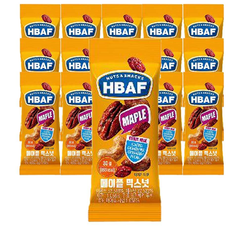 HBAF 바프 메이플 믹스넛 30gx60개