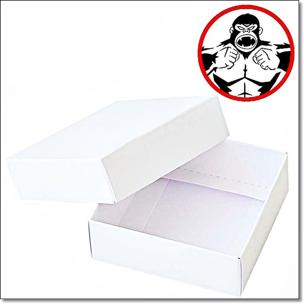 럭키 선물박스 조립박스미니 81x81x30mm 1묶음100장