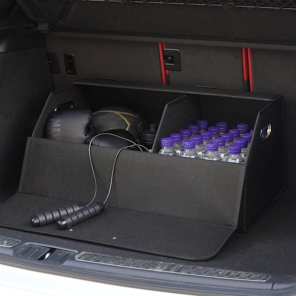 차량용 가죽 착 트렁크 정리함 수납함 용품 AP13 L