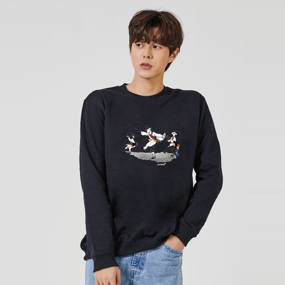 키밍 소고 국악 맨투맨 후드티